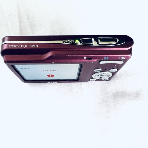 Nikon Coolpix S210 Digital Camera Lens Error For Repair - Picture 3 of 4